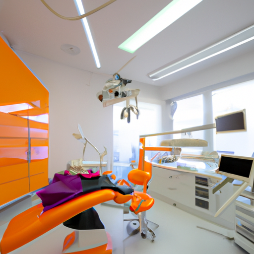 1. מבט פנורמי של מרפאת שיניים מודרנית בטורקיה